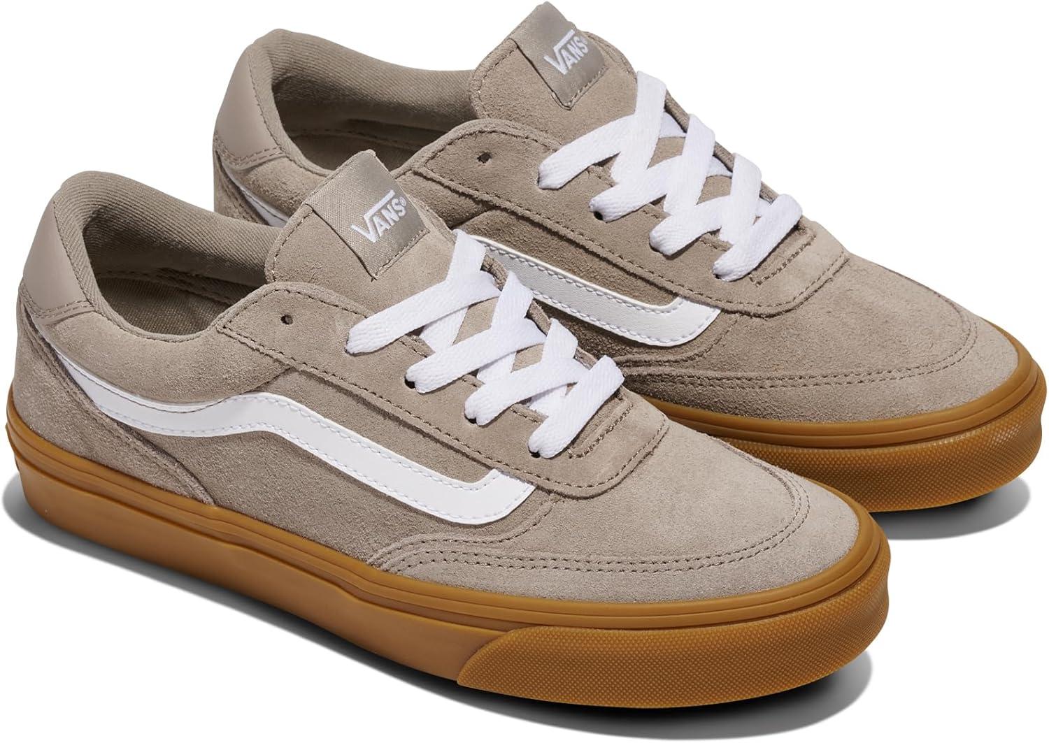 image:imageVans Womens Brooklyn Ls Shoe Lowtop Sneakers for Everyday Wear Walking Work amp FashionSuede Gum Moon Rock