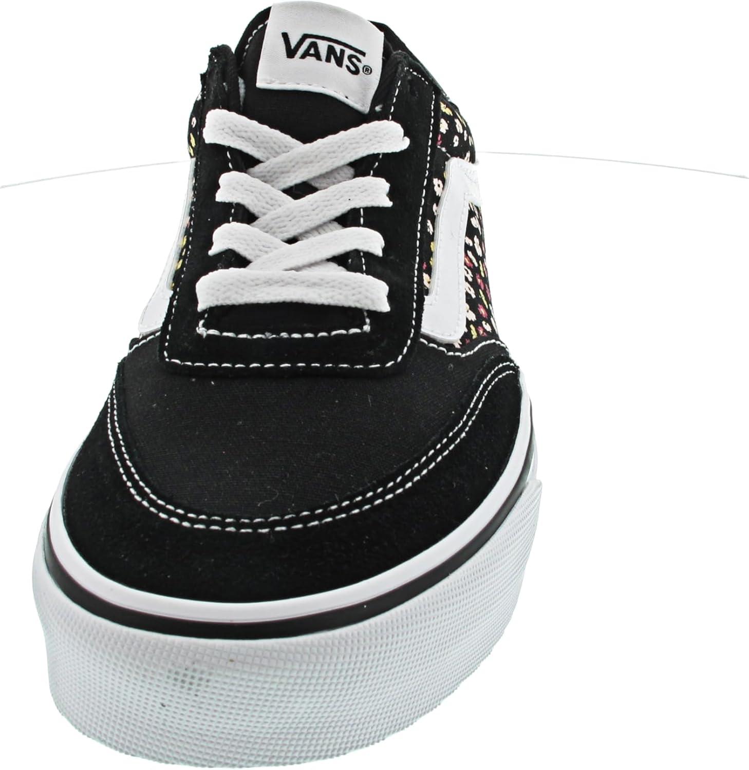 image:imageVans Womens Brooklyn Ls Shoe Lowtop Sneakers for Everyday Wear Walking Work amp FashionSuede and Black Floral