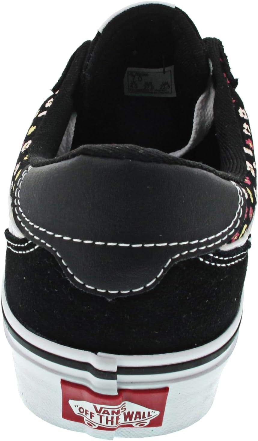 image:imageVans Womens Brooklyn Ls Shoe Lowtop Sneakers for Everyday Wear Walking Work amp FashionSuede and Black Floral