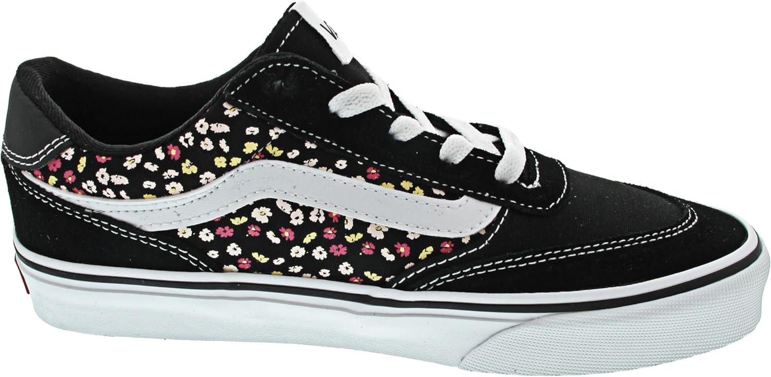 image:imageVans Womens Brooklyn Ls Shoe Lowtop Sneakers for Everyday Wear Walking Work amp FashionSuede and Black Floral