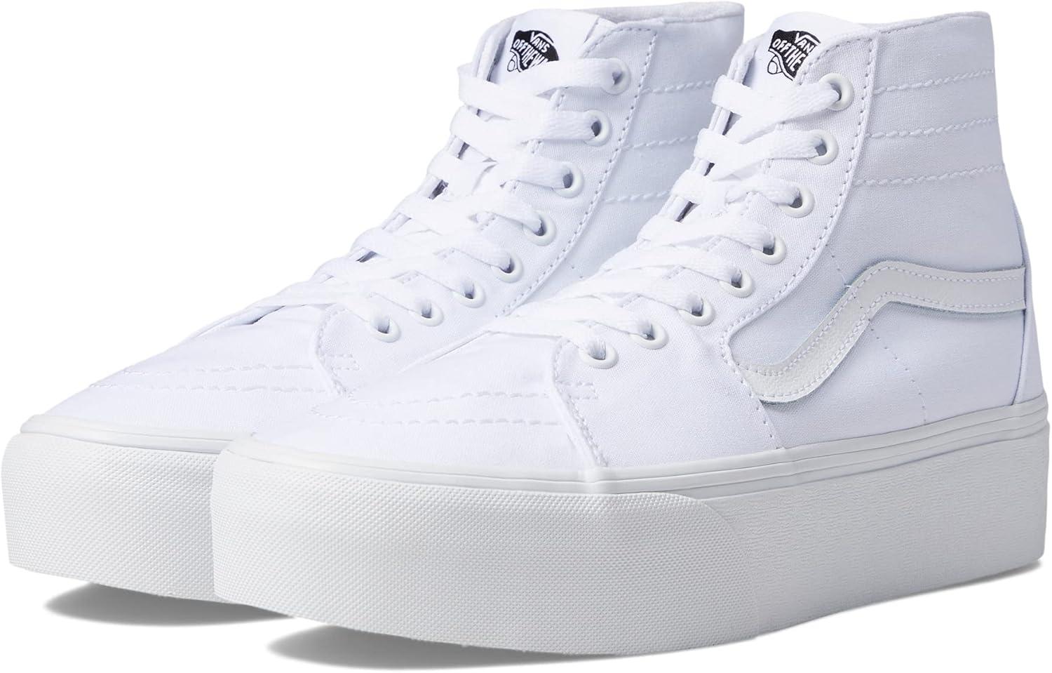 image:imageVans Womens UA SK8Hi Tapered Stackform SneakersGenuine White Canvas