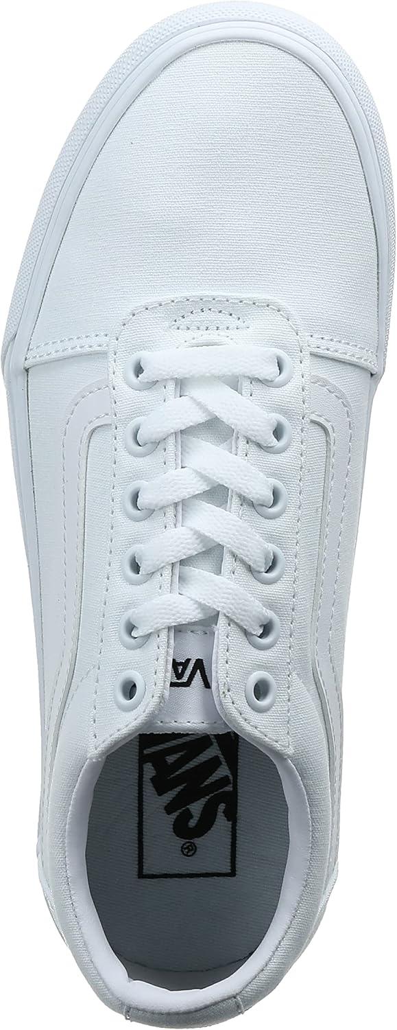 image:imageVans Womens Ward Platform SneakerWhite Canvas White 0rg