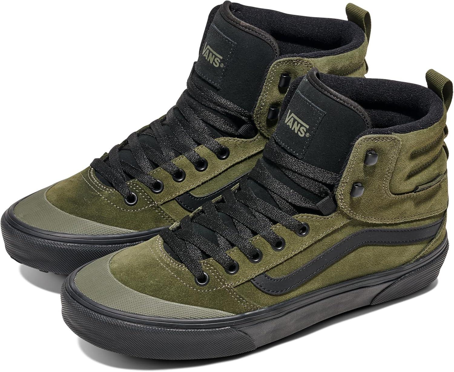 image:imageVans mens Ashwood Hi Vansguard Hightop ShoeSuede Grape LeafBlack