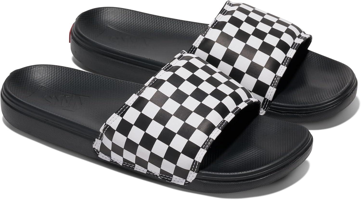 image:imageVans mens Mte La Costa Slideon SandalCheckerboard WhiteBlack