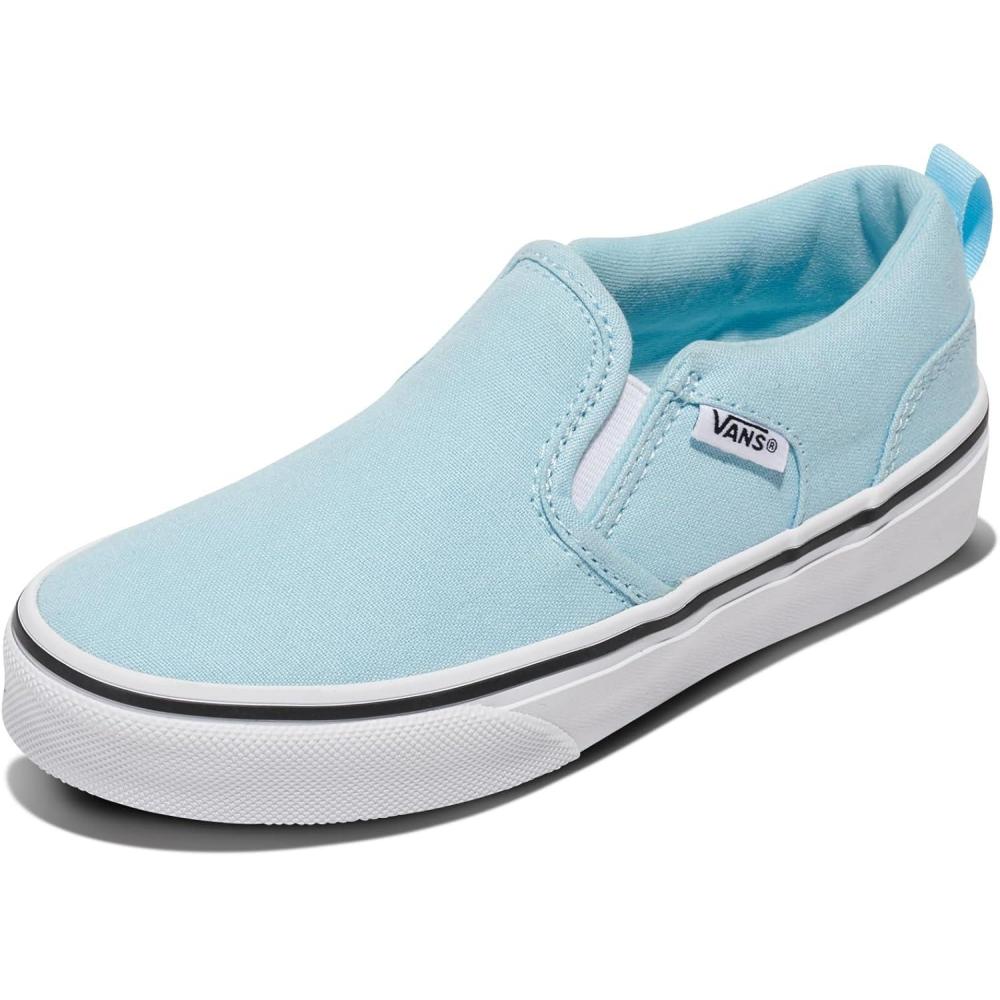 image:imageVans Girls Asher Slipon ShoeCanvas Crystal Blue