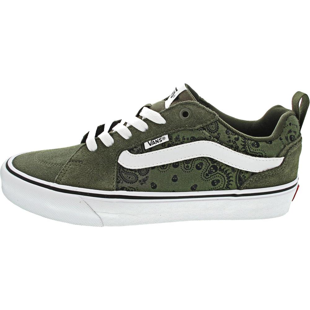 image:imageVans Kids Ward SneakerBandana Grape Leaf White