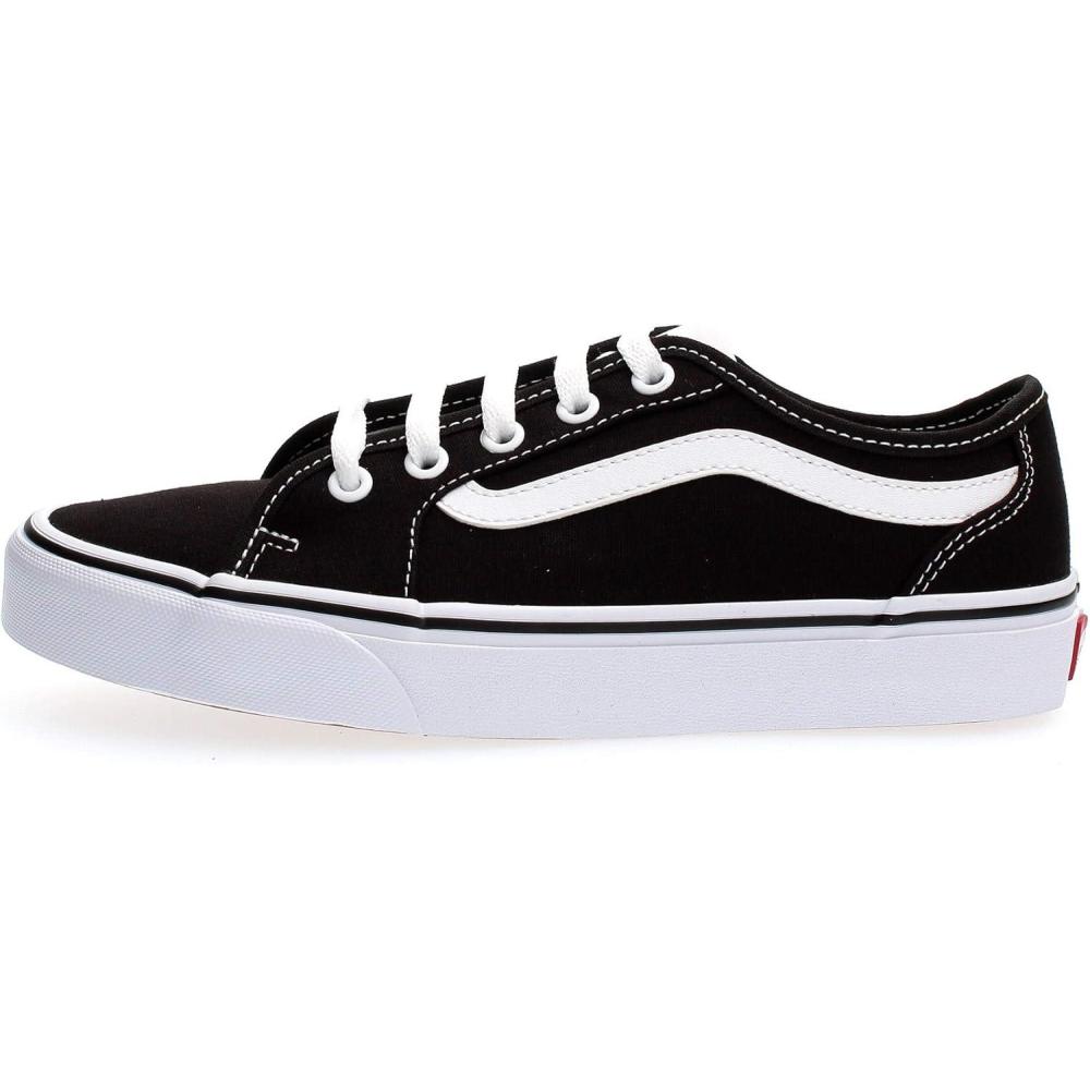 image:imageVans Kids Ward SneakerBlack Canvas BlackTrue White 1wx