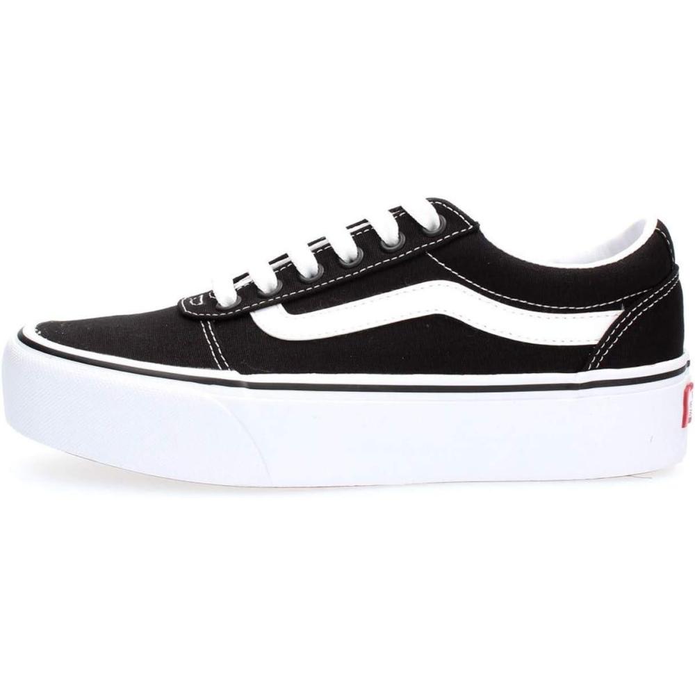 image:imageVans Kids Ward SneakerCanvas Black White