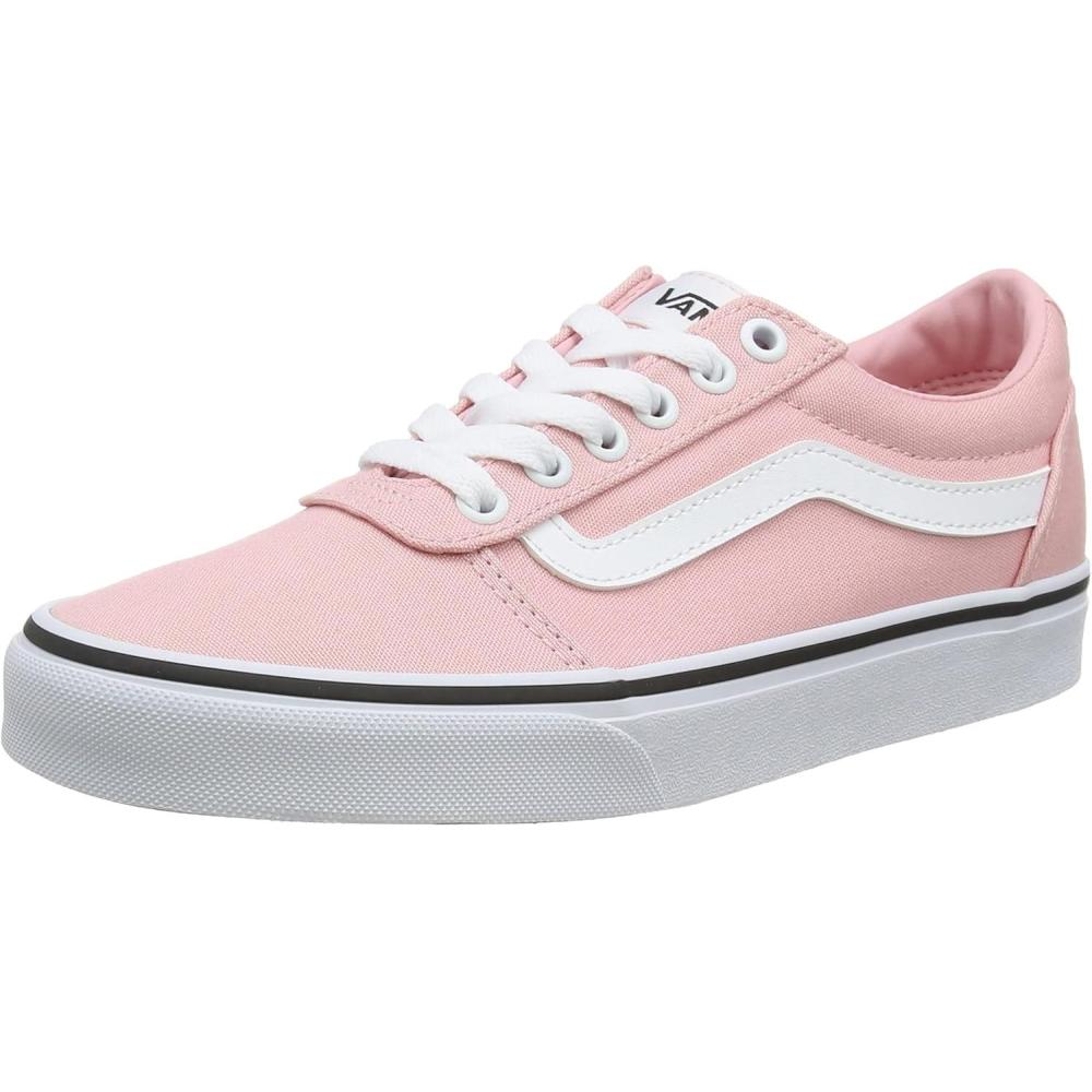 image:imageVans Kids Ward SneakerCanvas Powder Pink White