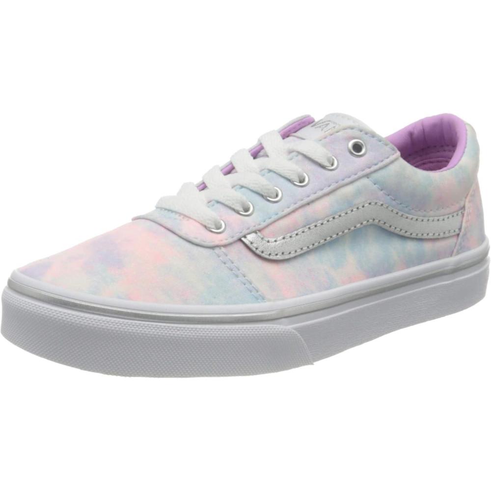 image:imageVans Kids Ward SneakerGlitter Tie Dye Multi White