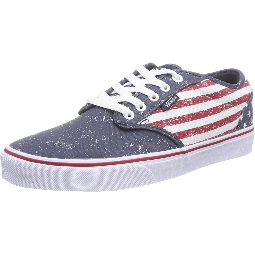 image:imageVans Kids Ward SneakerMulticolored Flag Stv Navy Chili Pepper