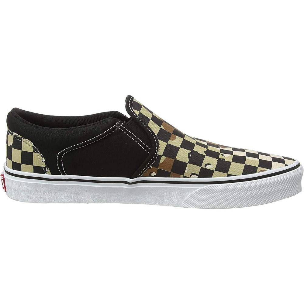 image:imageVans Kids Ward SneakerMulticolour Camo Check Black White W4r