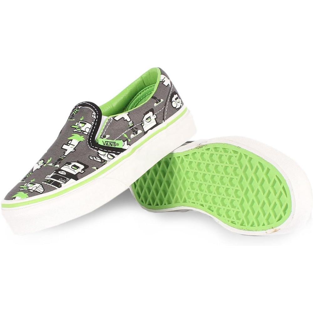 image:imageVans Kids Ward SneakerPhineas Ferb PewterTrue White