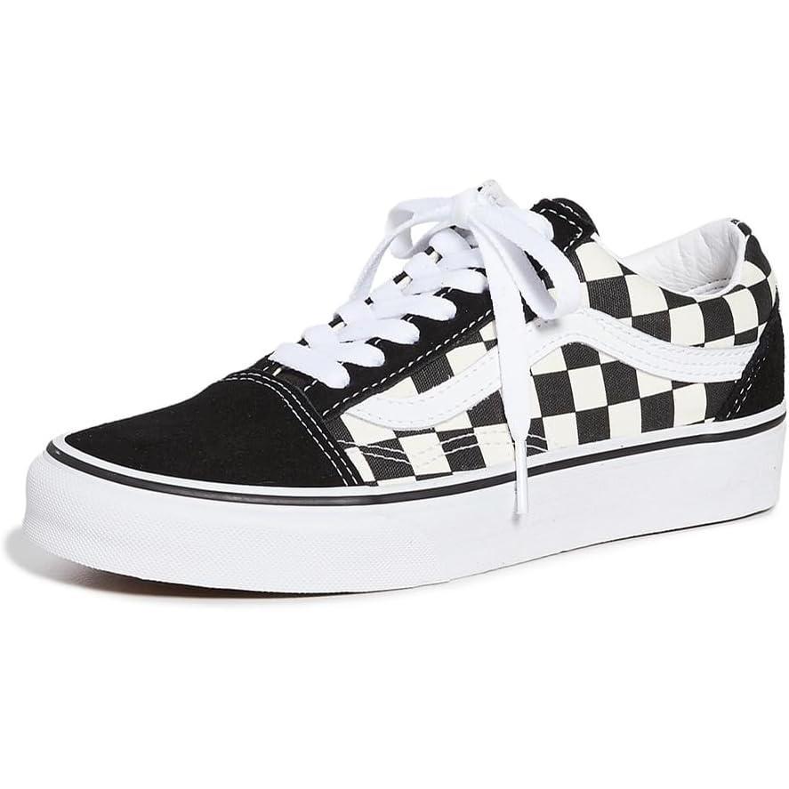 image:imageVans Kids Ward SneakerPrimary Check BlackWhite