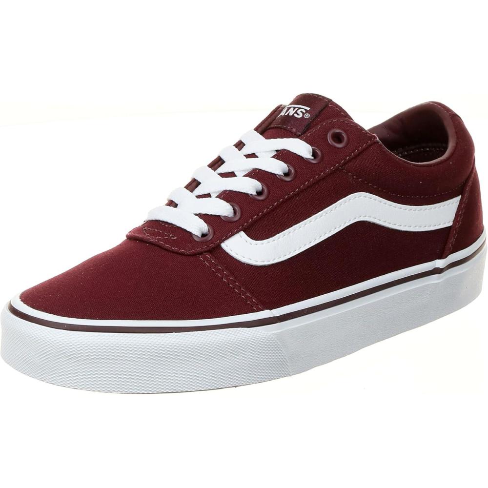 image:imageVans Kids Ward SneakerRed Canvas Burgundy Olq