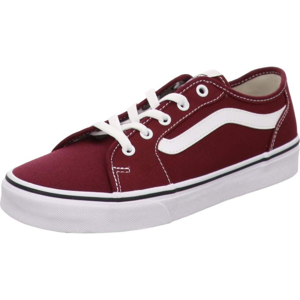 image:imageVans Kids Ward SneakerRed Canvas Port RoyaleTrue White Mc0