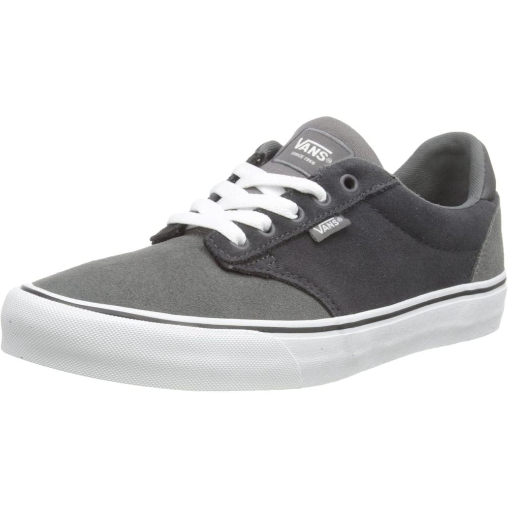 image:imageVans Kids Ward SneakerRetro Suede Asphalt White