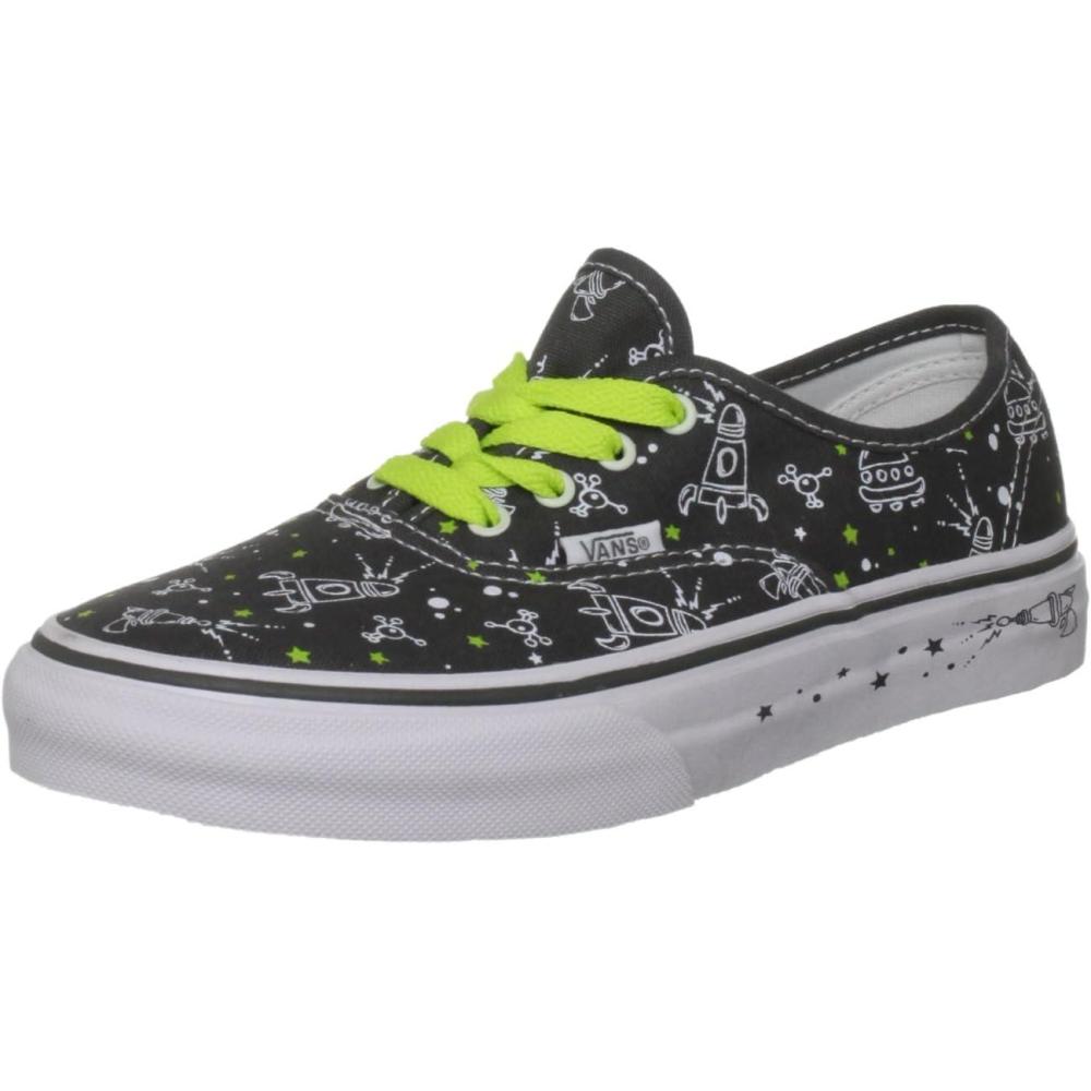 image:imageVans Kids Ward SneakerSpaceships Charcoal Lime Punch