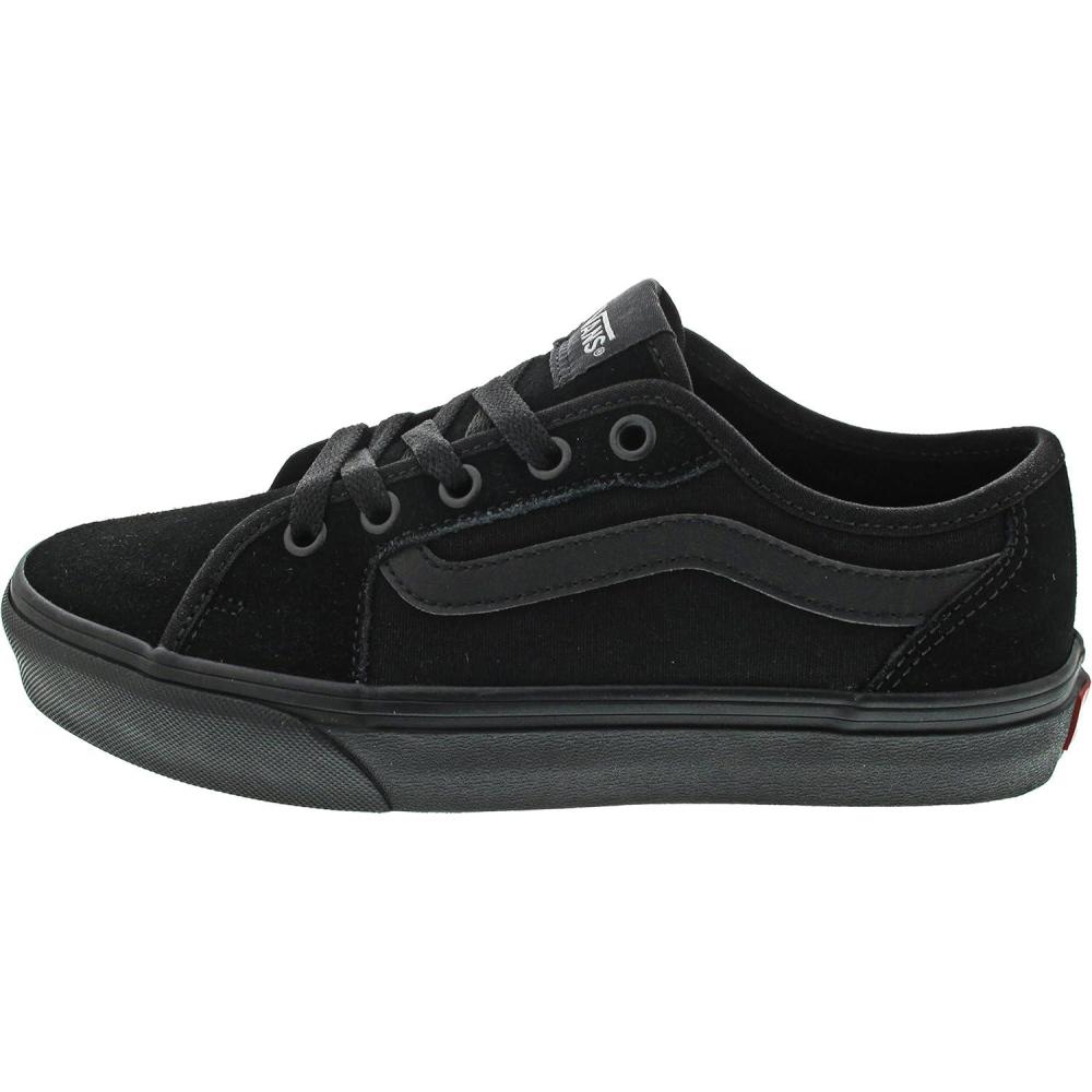 image:imageVans Kids Ward SneakerSuede Canvas Black Black