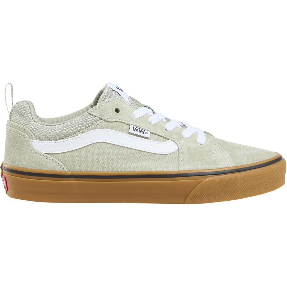 image:imageVans Kids Ward SneakerSuede Canvas Khaki Gum