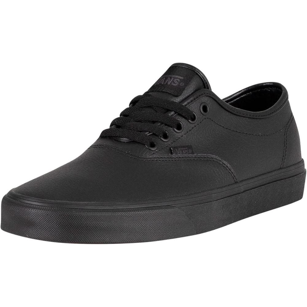 image:imageVans Kids Ward SneakerTumble Leather Black Black