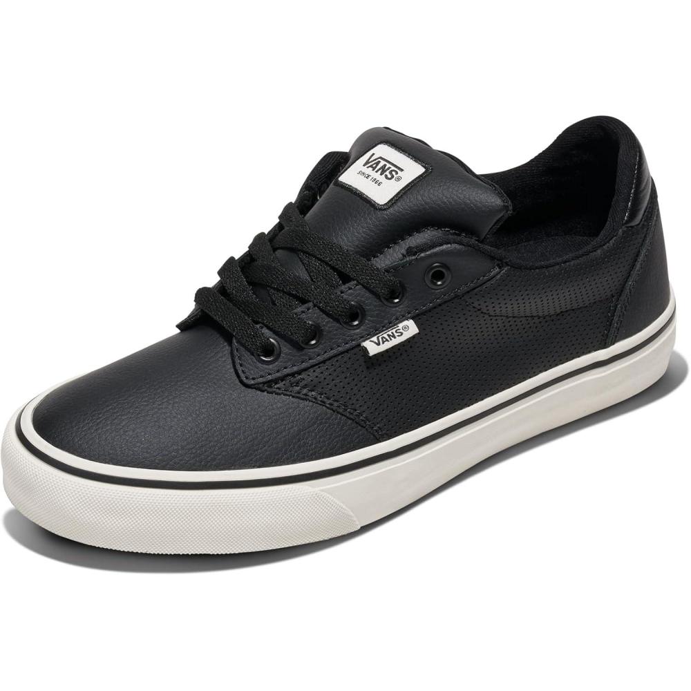 image:imageVans Mens Atwood Deluxe ShoePerf Leather Black
