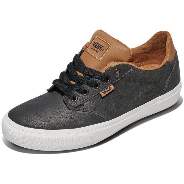 image:imageVans Mens Atwood Deluxe ShoeSoft Suede BlackBrown