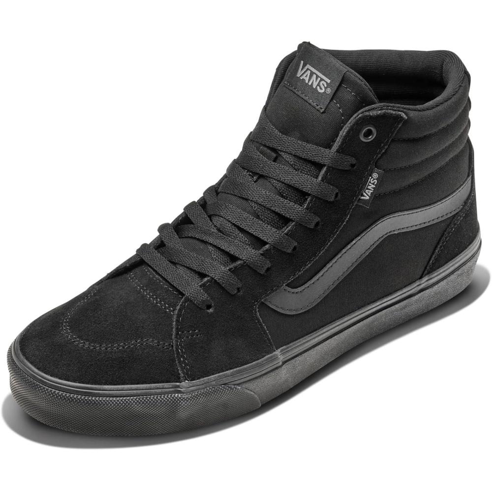 image:imageVans Mens Filmore HiTop SneakersBlackBlack