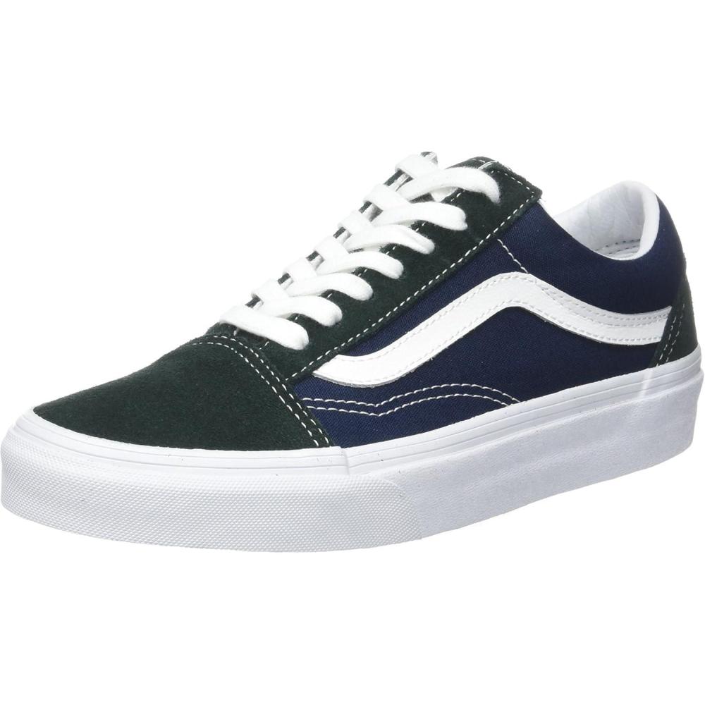 image:imageVans Old Skool FLAME  VN0A38G1PHNGreen 2toneScarabDress Blues