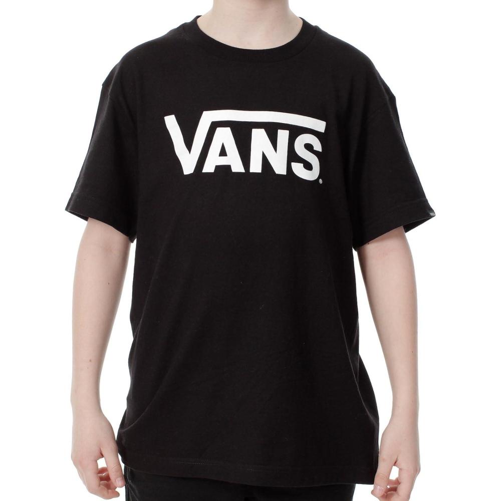 image:imageVans UnisexAdult Classic Drop V ShortSleeve TShirt Graphic Tee Regular Fit 100 Cotton Fabric Durable ConstructionBlackWhite