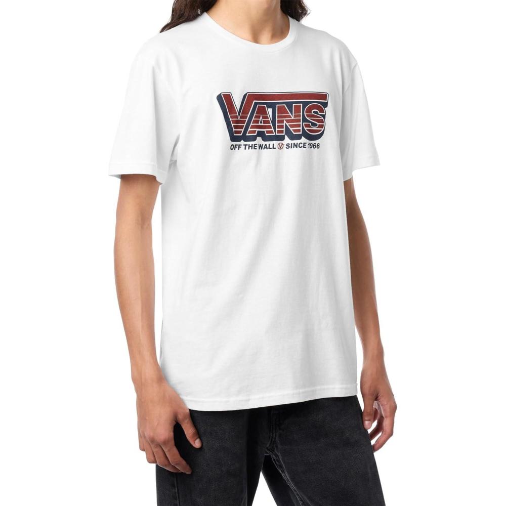 image:imageVans UnisexAdult Dispatch ShortSleeve TShirt  Graphic Tee Regular Fit Soft 100 Cotton Fabric Durable Ribbed CollarWhite
