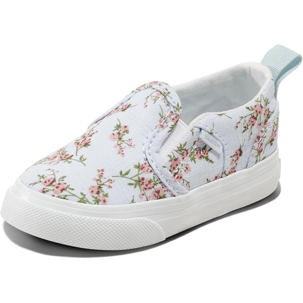image:imageVans UnisexChild Asher V Slipon ShoeSweet Floral Dawn Mist