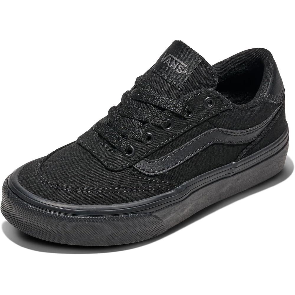 image:imageVans UnisexChild Brooklyn Ls Low Top ShoeCanvas BlackBlack