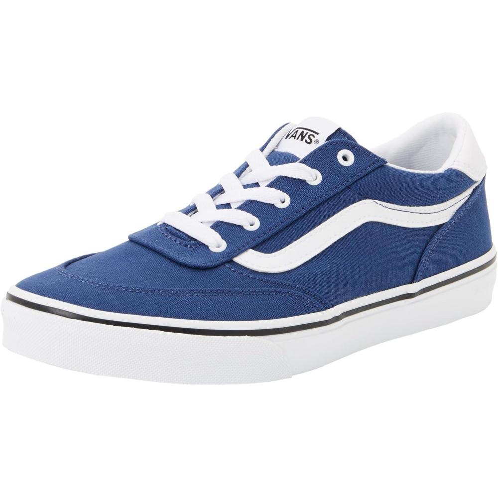 image:imageVans UnisexChild Brooklyn Ls Low Top ShoeCanvas True Navy