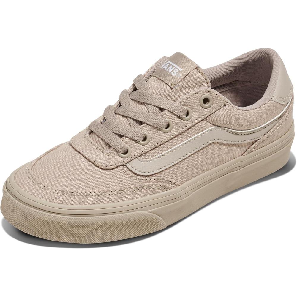 image:imageVans UnisexChild Brooklyn Ls Low Top ShoeColor Drenched Mushroom