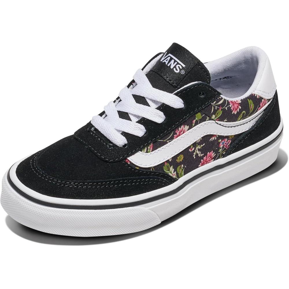 image:imageVans UnisexChild Brooklyn Ls Low Top ShoeDark Floral Black