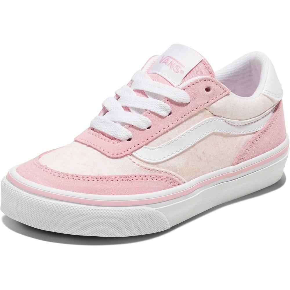 image:imageVans UnisexChild Brooklyn Ls Low Top ShoeGrunge Wash Coral Blush