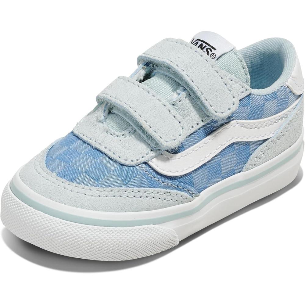 image:imageVans UnisexChild Brooklyn Ls V Low Top ShoeCheck Textile Dawn Mist