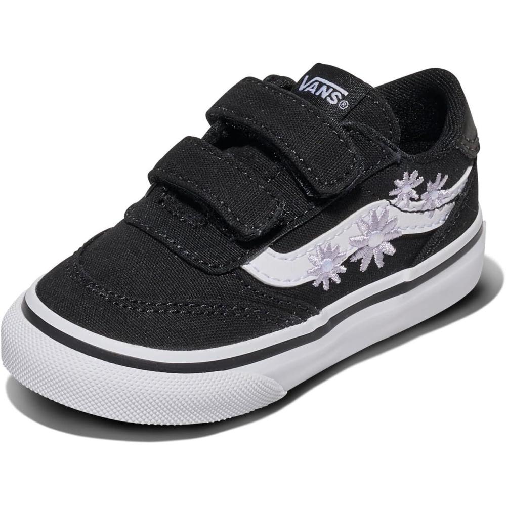 image:imageVans UnisexChild Brooklyn Ls V Low Top ShoeEmbroidery Black