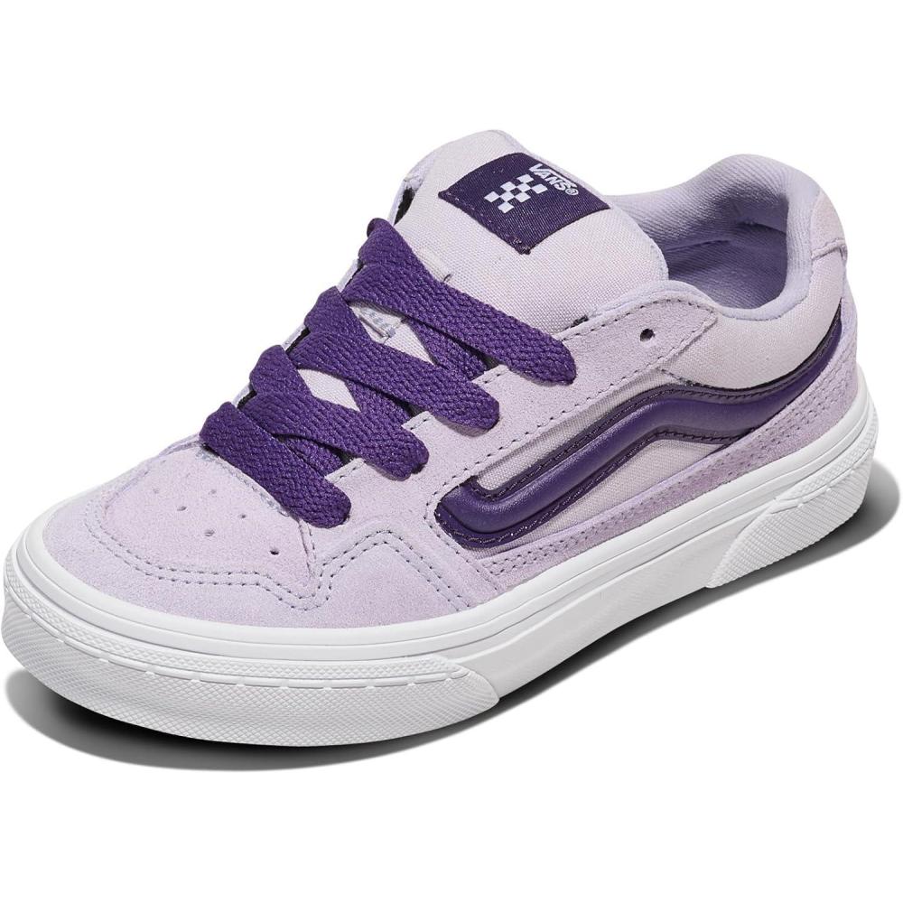 image:imageVans UnisexChild Caldrone Low Top Shoe2tone CanvasSuede Lilac Mist