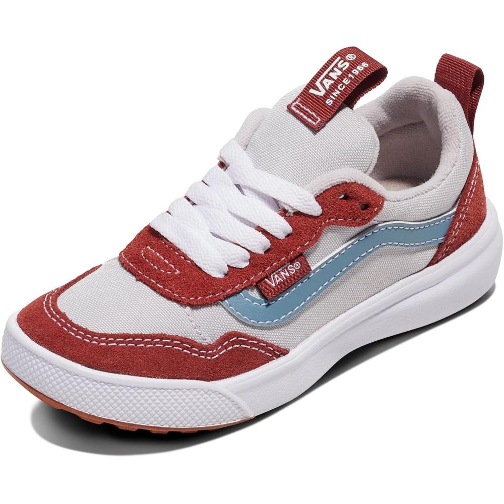 image:imageVans UnisexChild Range Exp Shoe Boys amp Girls Athletic Sneakers for Walking Hiking amp FashionPop Mesh Dark RedMulti
