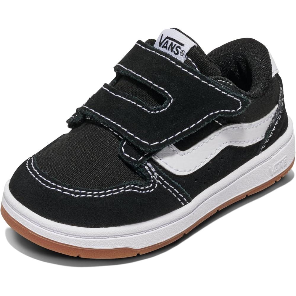 image:imageVans UnisexChild Ryland Ls V ShoeSuedeCanvas BlackWhite
