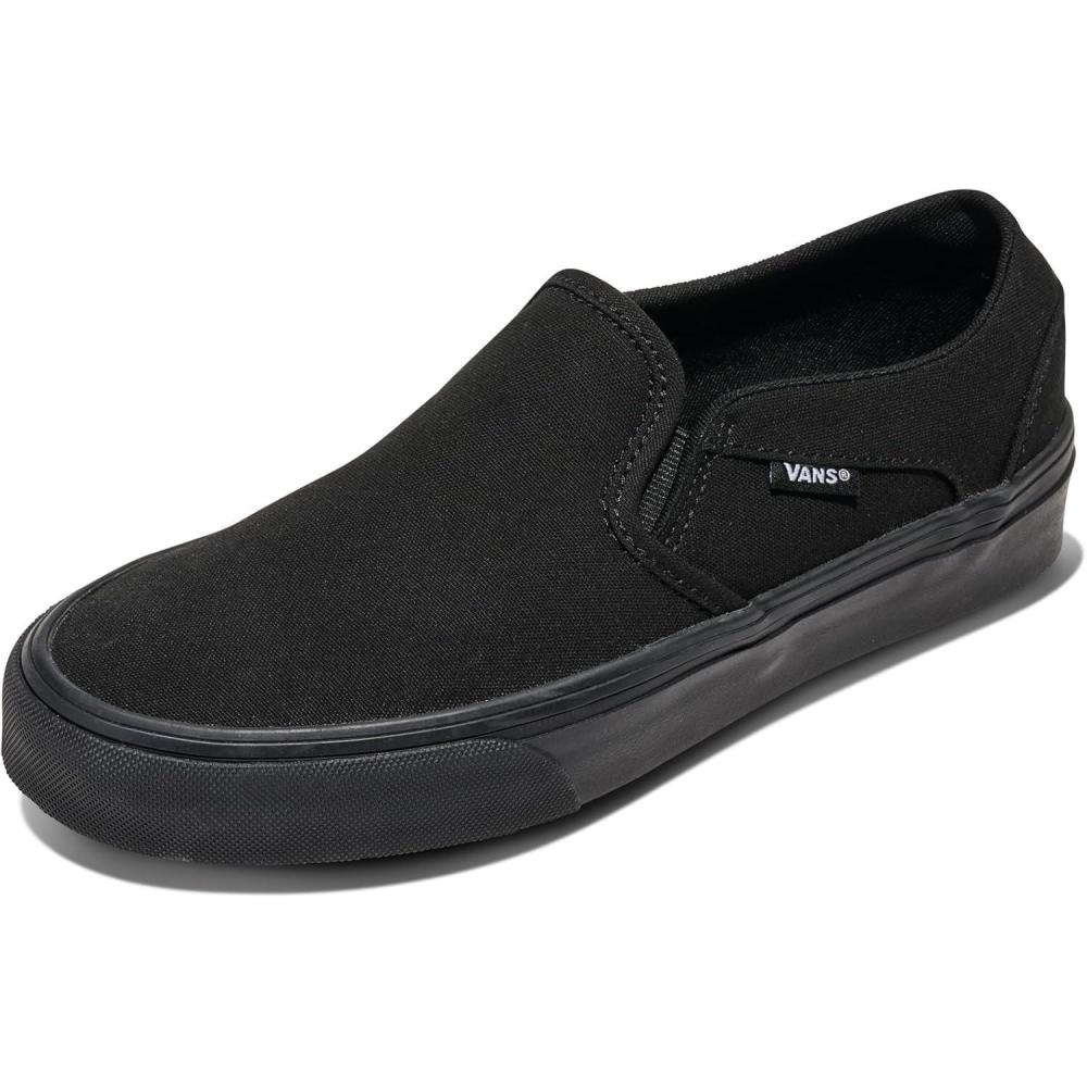 image:imageVans Womens Asher Adult Low Top SneakersBlackBlack