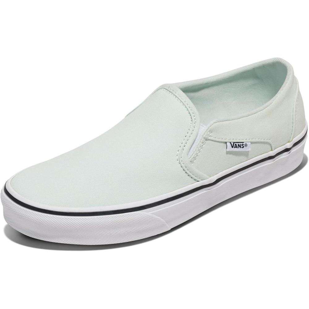 image:imageVans Womens Asher Adult Low Top SneakersCanvas Hint of Mint
