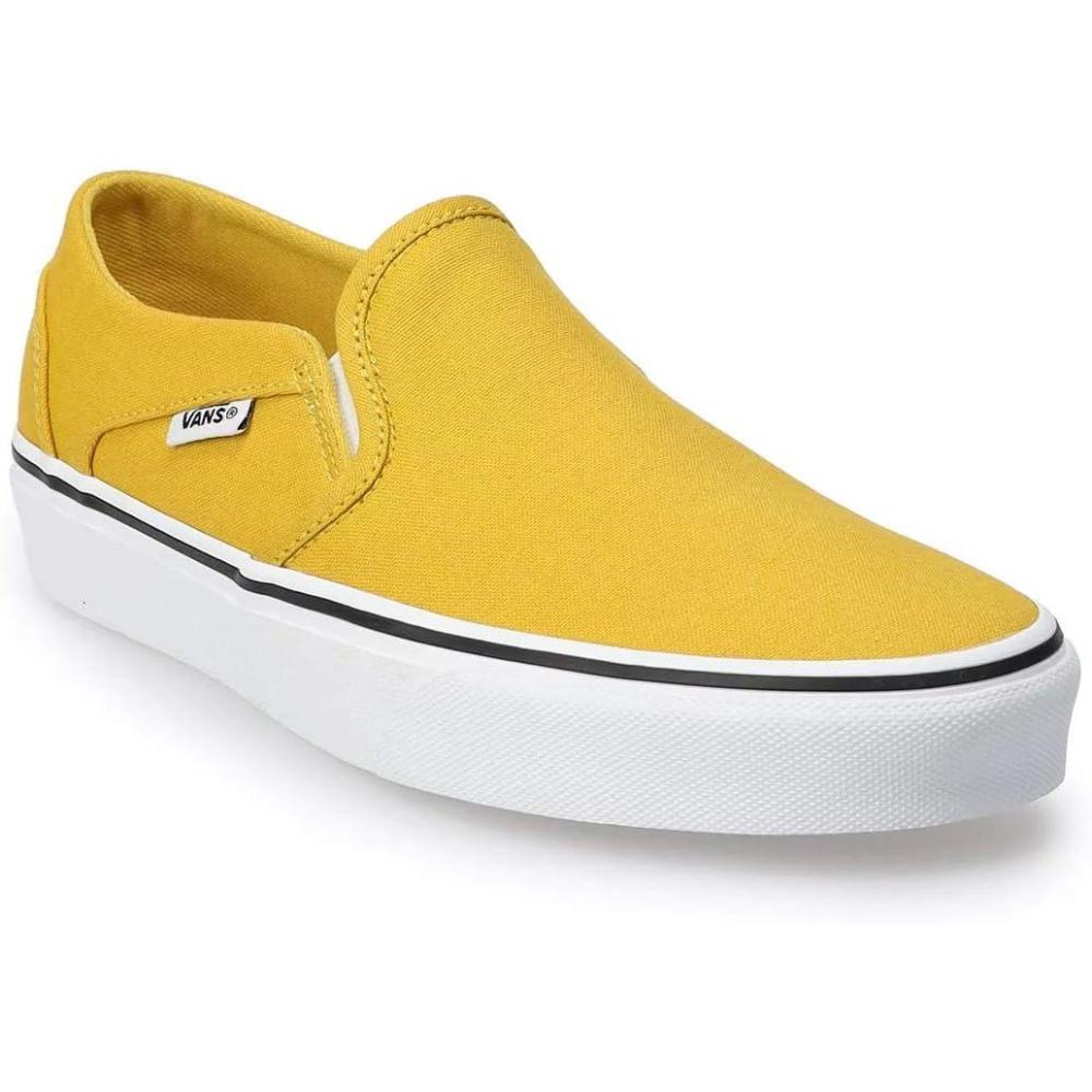 image:imageVans Womens Asher Adult Low Top SneakersCeylon Yellow White