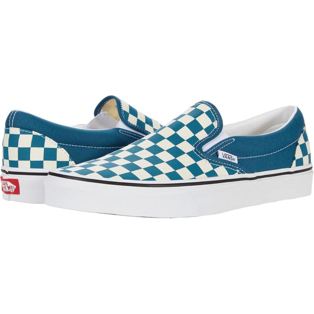 image:imageVans Womens Asher Adult Low Top SneakersCheckerboard Blue Coral True White
