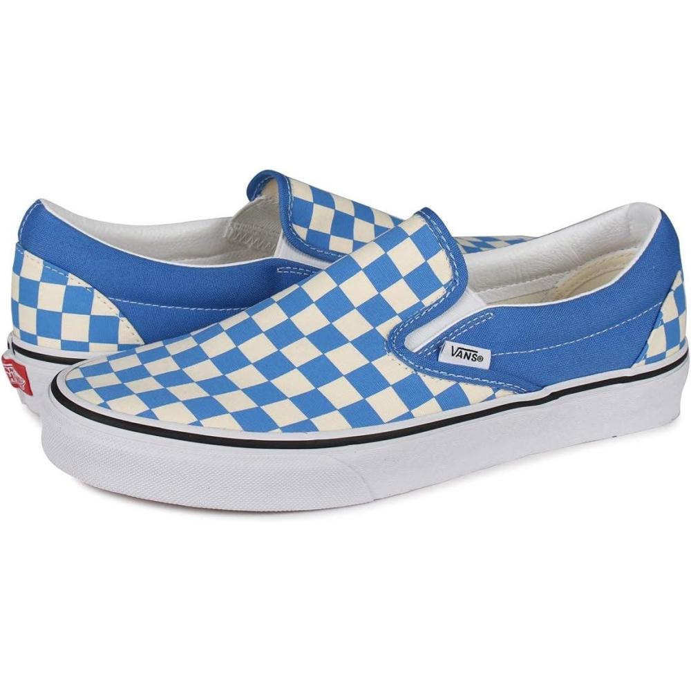 image:imageVans Womens Asher Adult Low Top SneakersCheckerboard Nebula Blue True White