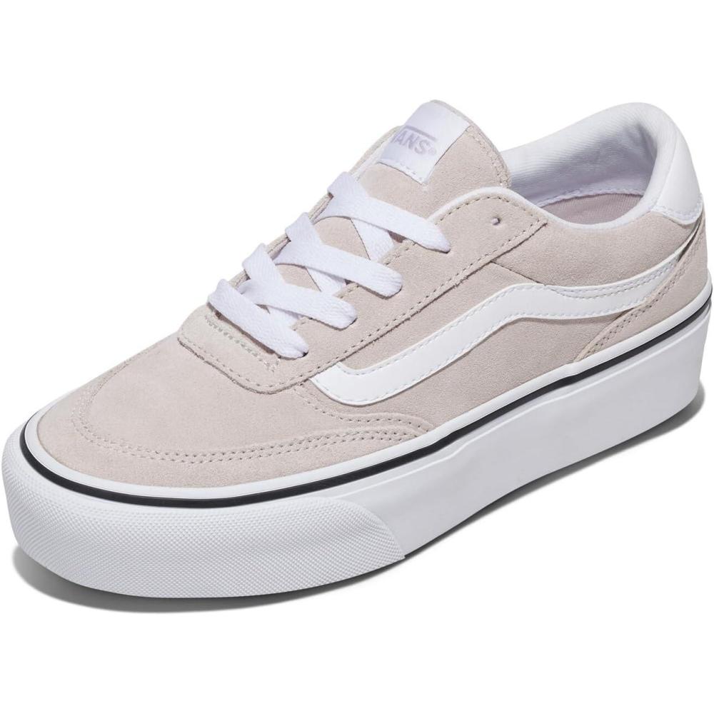 image:imageVans Womens Brooklyn Ls Platform ShoeSuede Taupe Mist