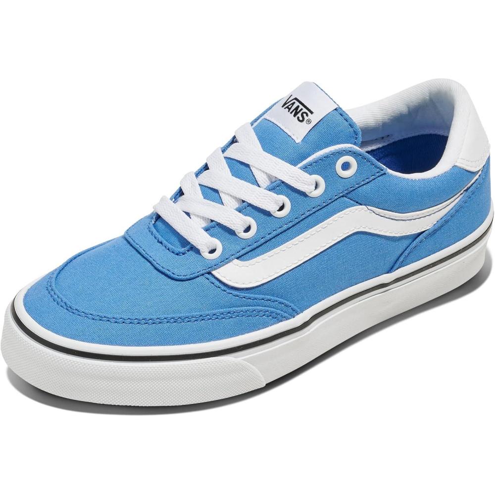 image:imageVans Womens Brooklyn Ls Shoe Lowtop Sneakers for Everyday Wear Walking Work amp FashionCanvas Vintage Cobalt