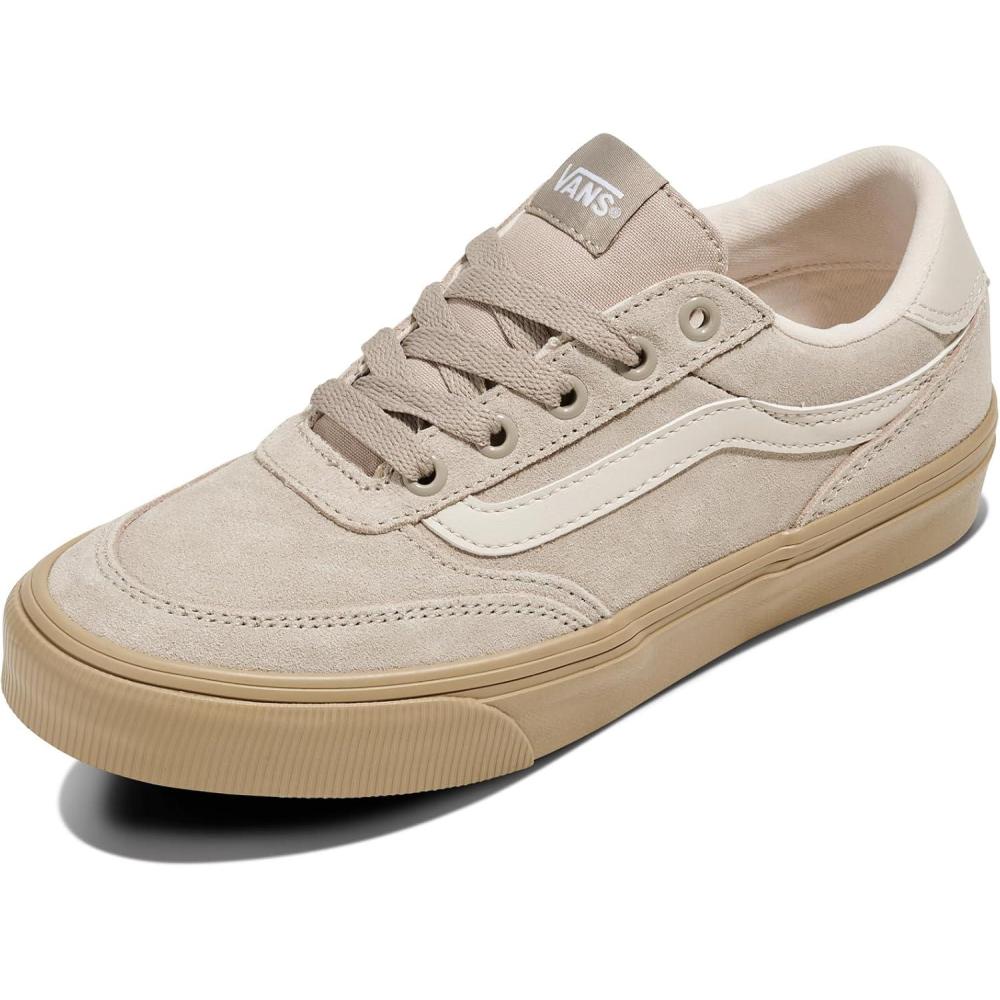 image:imageVans Womens Brooklyn Ls Shoe Lowtop Sneakers for Everyday Wear Walking Work amp FashionGum Mushroom